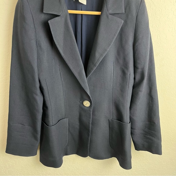 Oscar de la Renta Single Button Blazer Jacket - Picture 4 of 12